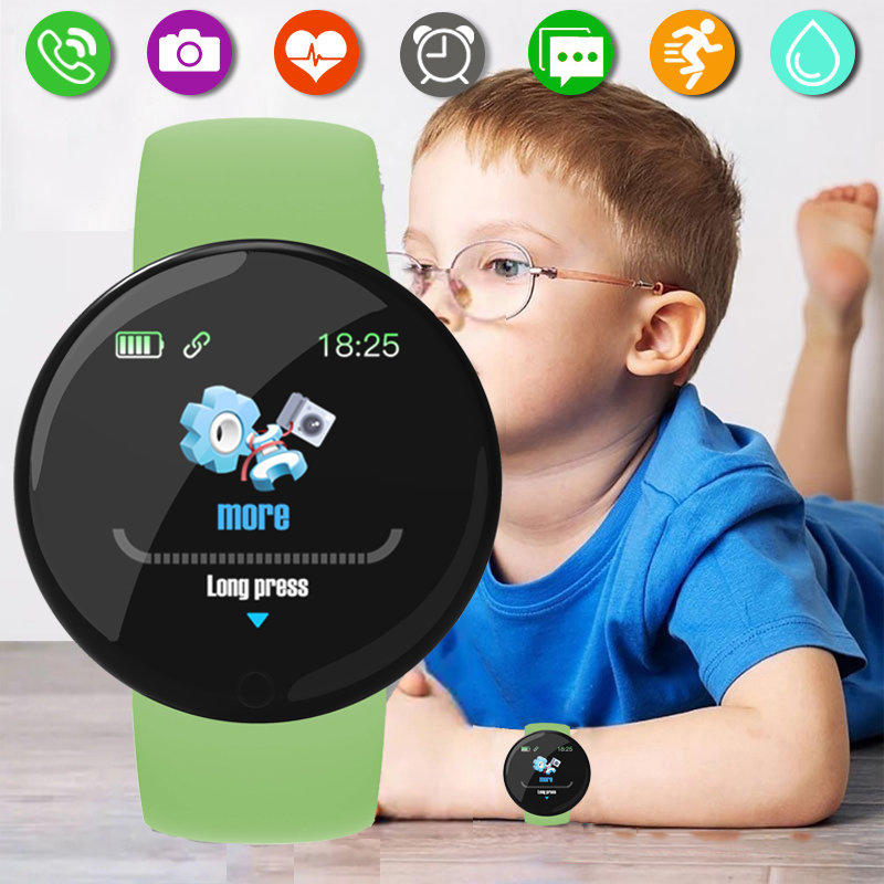 Smartwatch Watches For Girls - Kinder Smart Digital Armbanduhr Blutdruck Wasserdichte