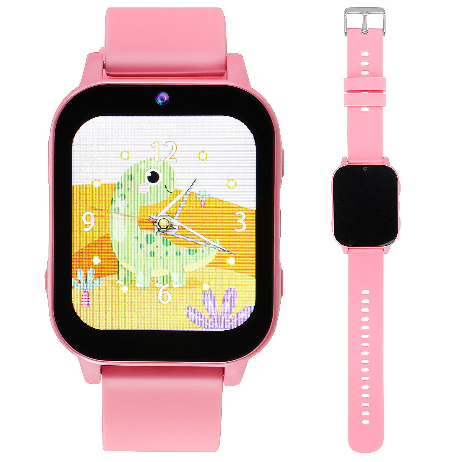 Smartwatch Digital Watches For Kid Girl - Kinderuhr mit Spielen, Lern-Smartwatch, rosa, digitale