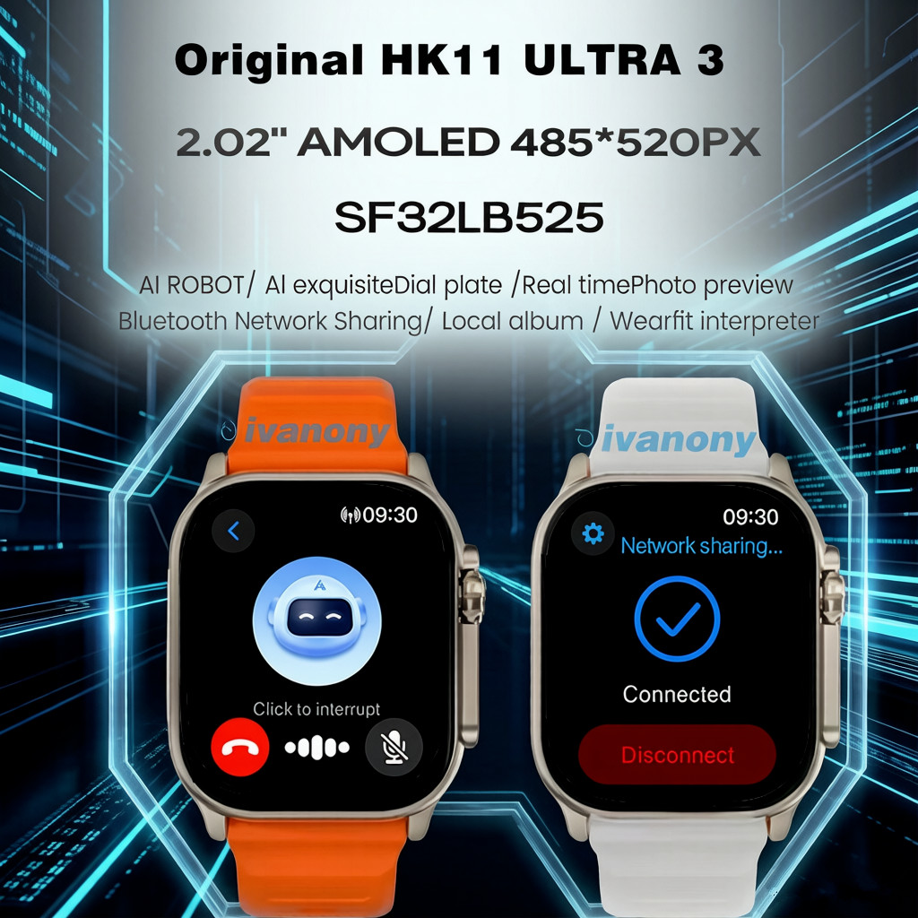 Neue Smartwatch HK11 Ultra 3 4 – Smartwatch Watches For Girls Bewertung und Preis