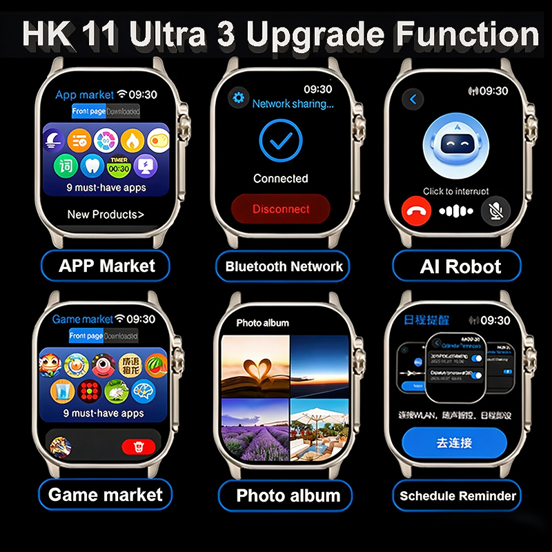 Neue Smartwatch HK11 Ultra 3 f – Smartwatch Watches For Women With Gps Bewertung und Preis