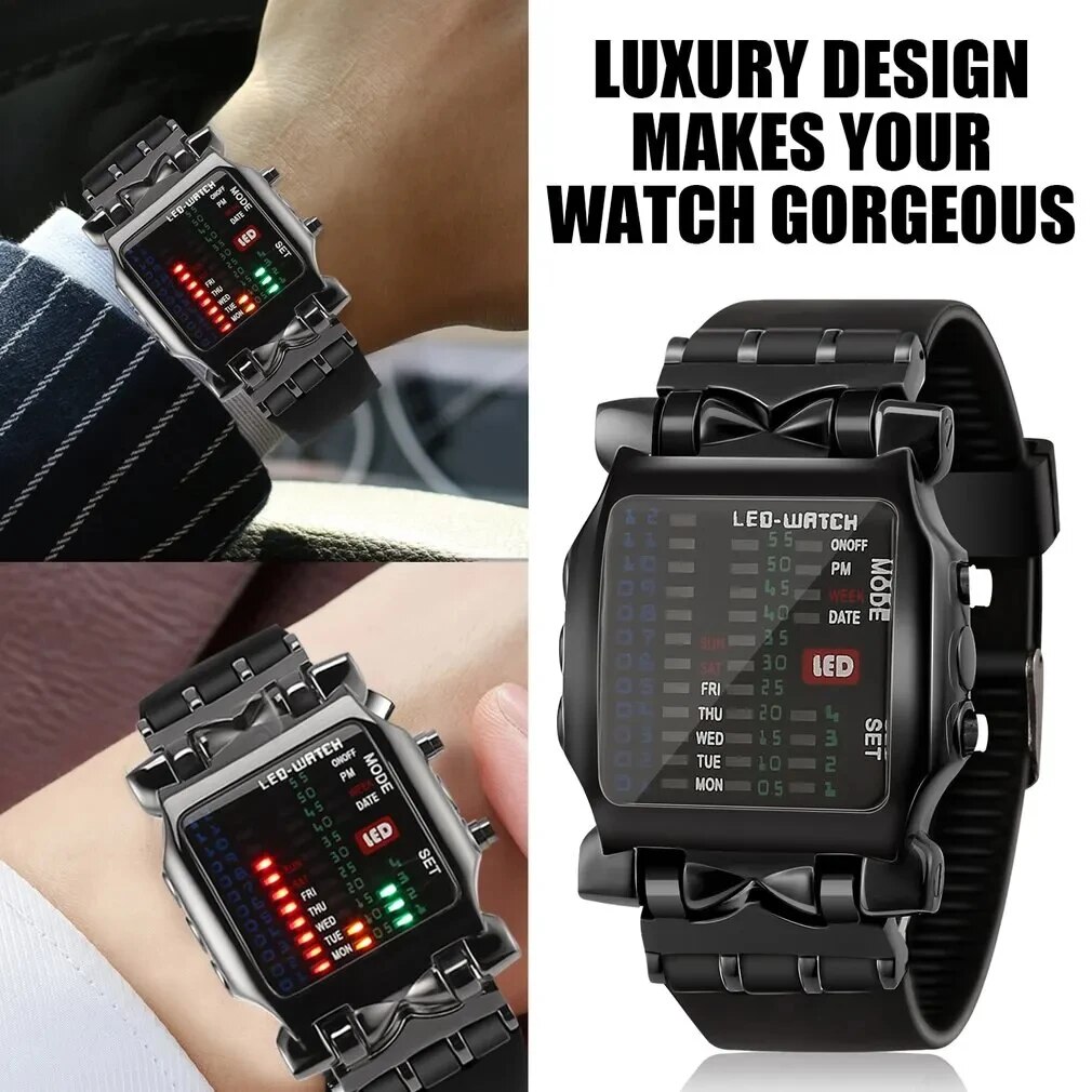 Binäre Led-Uhr Kreative Wasser – Timex Watches Smartwatch Bewertung und Preis