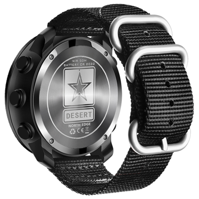 NORTH EDGE DESERT Männer Digit – Altimeter Compass Watch Bewertung und Preis