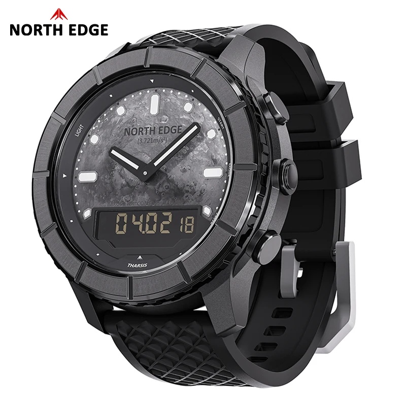 NORTH EDGE 2026 THARSIS Herren – Altimeter Compass Watch Bewertung und Preis
