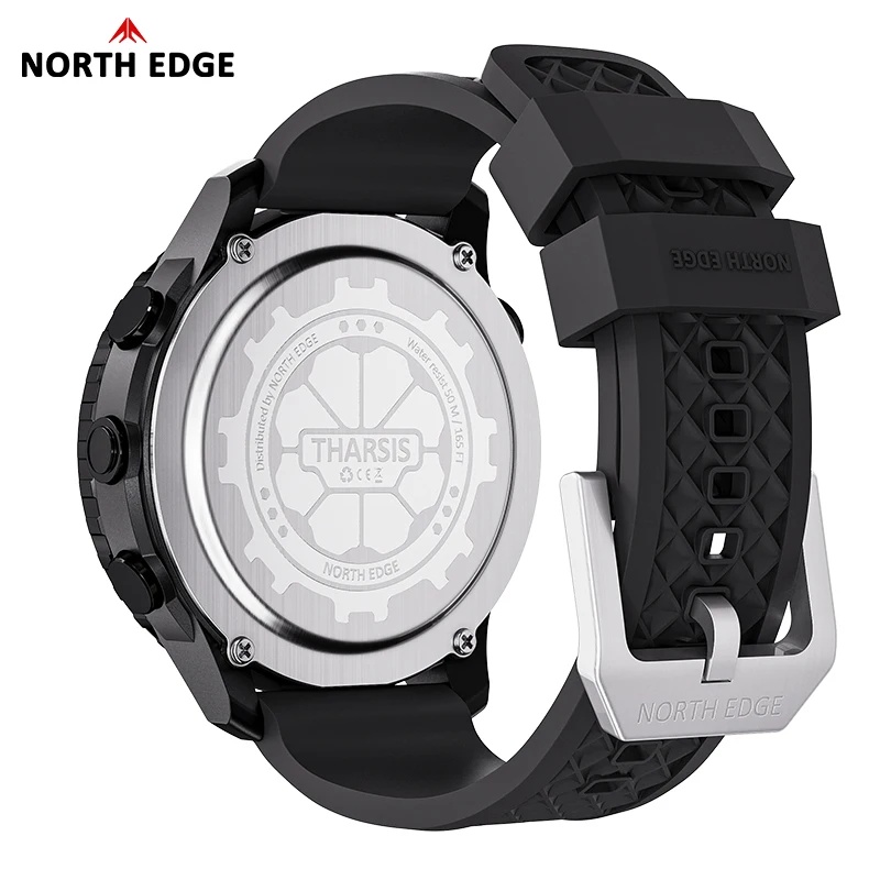 NORTH EDGE 2026 THARSIS Herren – Altimeter Compass Watch Bewertung und Preis