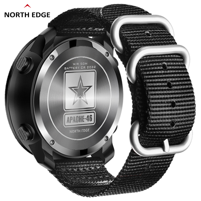 North Edge Apache-46 Männer Di – Altimeter Compass Watch Bewertung und Preis