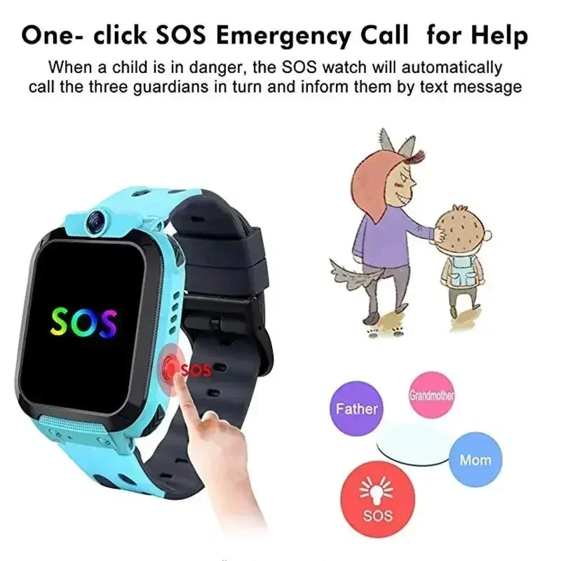 Lenovo Neue Smartwatch mit SOS – Smartwatch Watches For Kids With Gps Bewertung und Preis