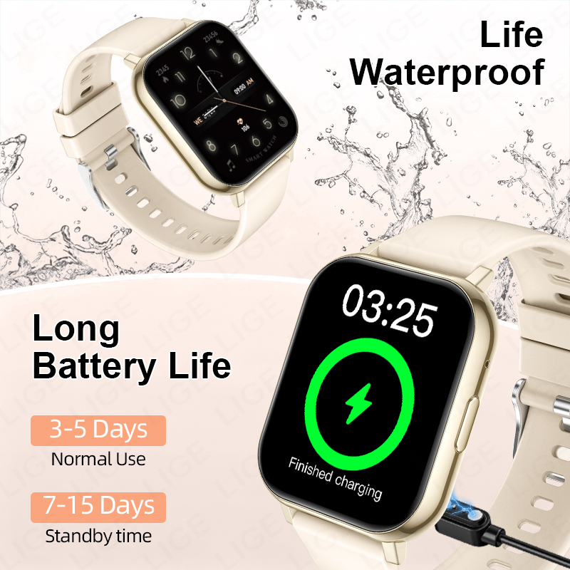 LIGE Neue 1,83-Zoll-HD-Smartwa – Smartwatch Watches For Girls Bewertung und Preis