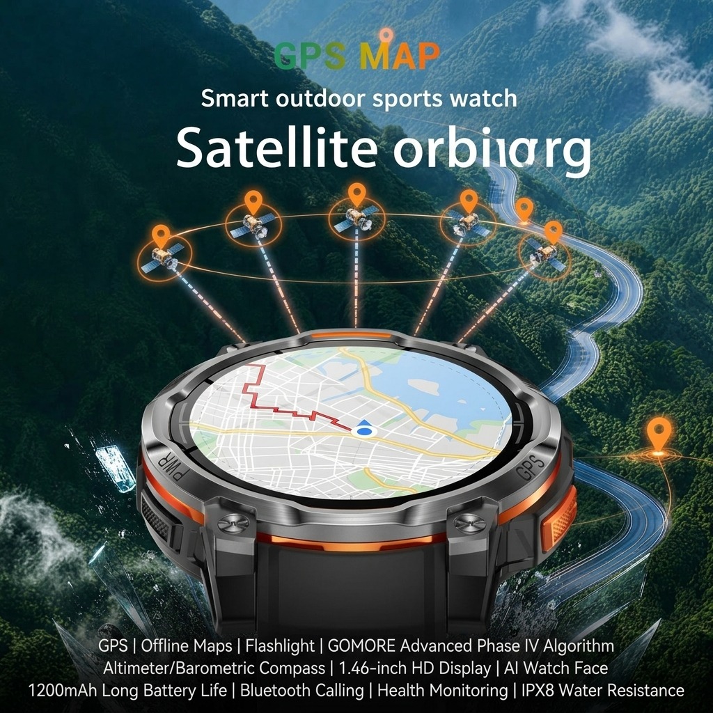 VWAR Militär-Smartwatch mit ei – Watch Vs Smartwatch Bewertung und Preis