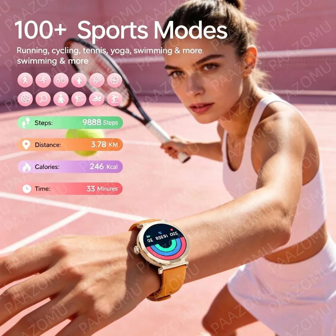 Roségoldene Damen-Smartwatch 2 – Watches Ladies Smartwatch Bewertung und Preis