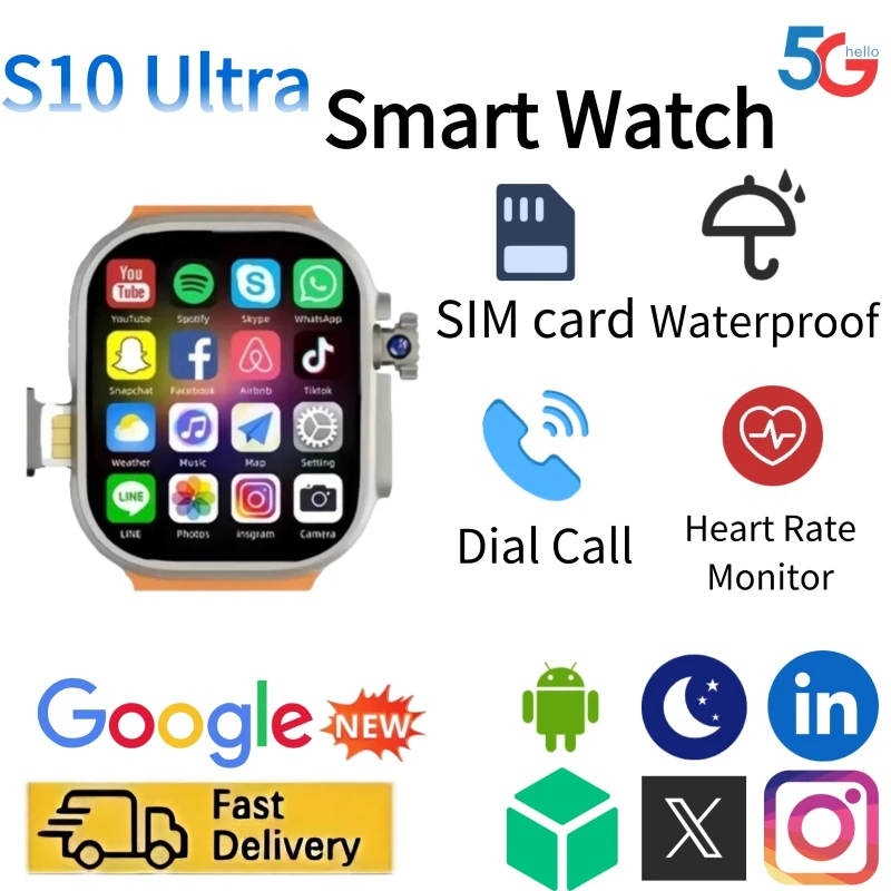 Netzwerk-Smartwatch S10Ultra S – Smartwatch Watches Price Bewertung und Preis
