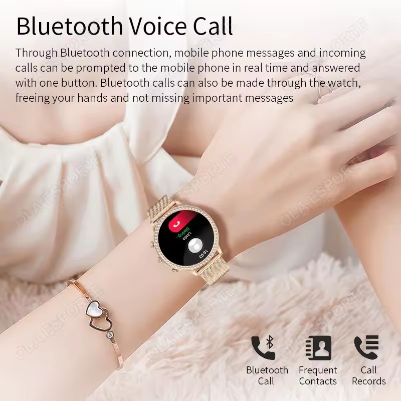 Elegante Damen-Smartwatch mit  – Smartwatch Watches For Girls Bewertung und Preis